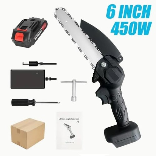 Cordless mini chainsaw - 6, inch