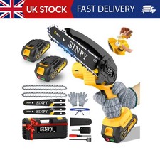 Mini Chainsaw Cordless, 6 Inch
