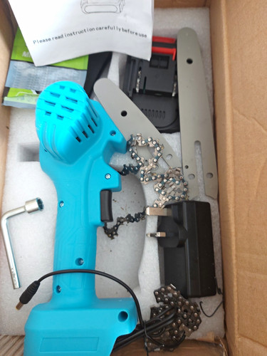 21v cordless mini chainsaw - 21v, kit