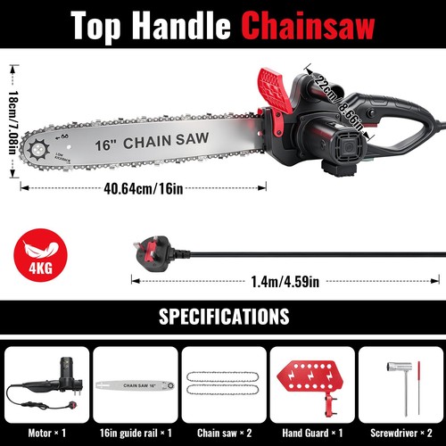 Chainsaw 2000w corded electric - corded,