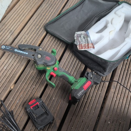 Mini chainsaw inch cordless - mini,