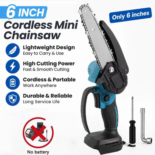 Mini chainsaw inch cordless - chainsaw, 6