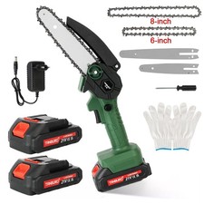 2 Battery 4000W Mini Chainsaw
