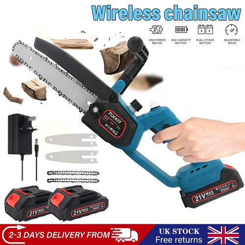 Electric cordless chainsaw - 10",